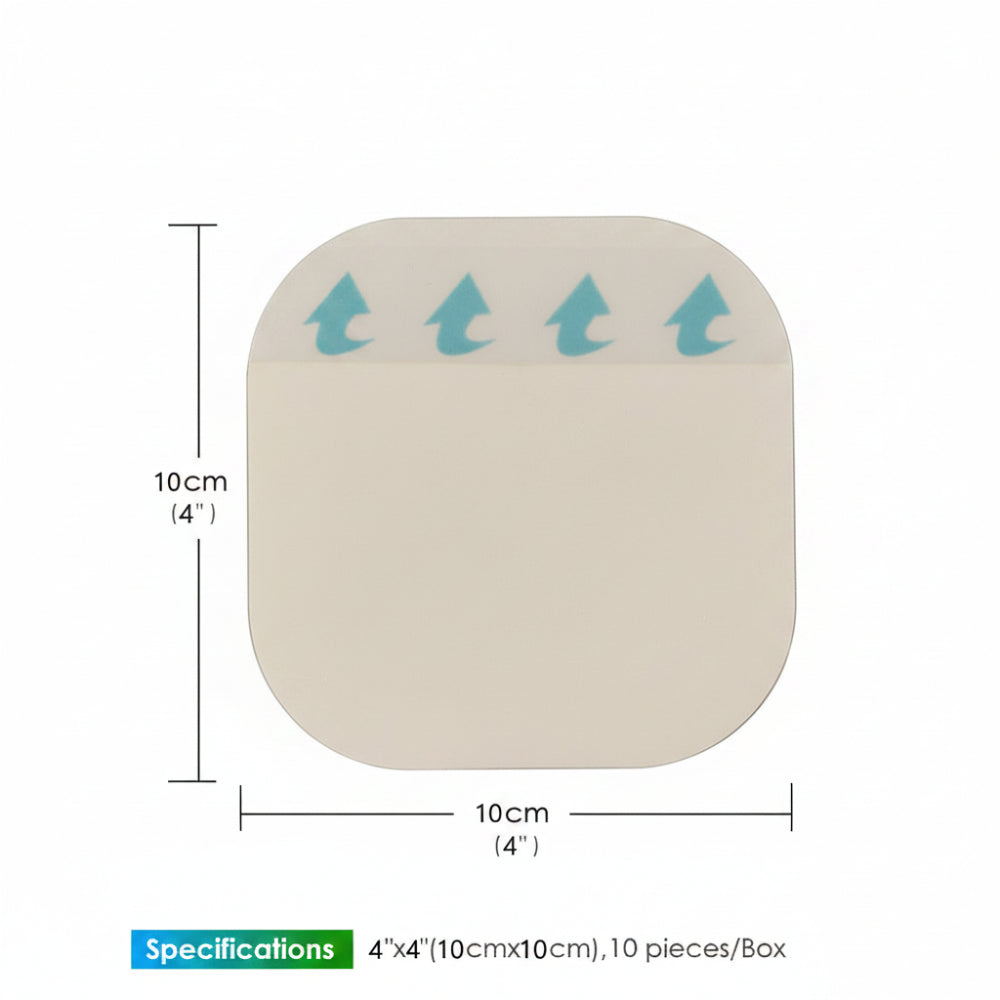 Hydrocolloid Dressings Ultra-Thin  – 10 Pack