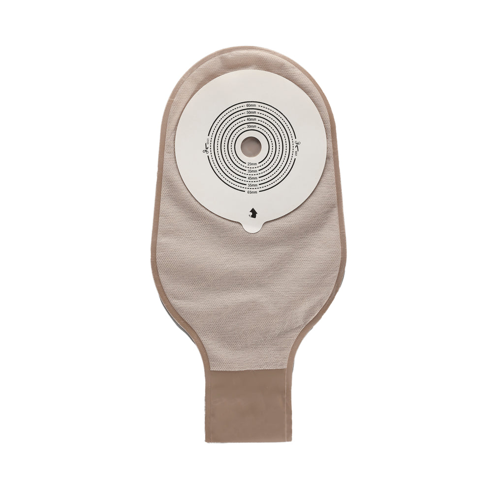 ONE PIECE CLIP CLOSURE OSTOMY BAG  10 PCS