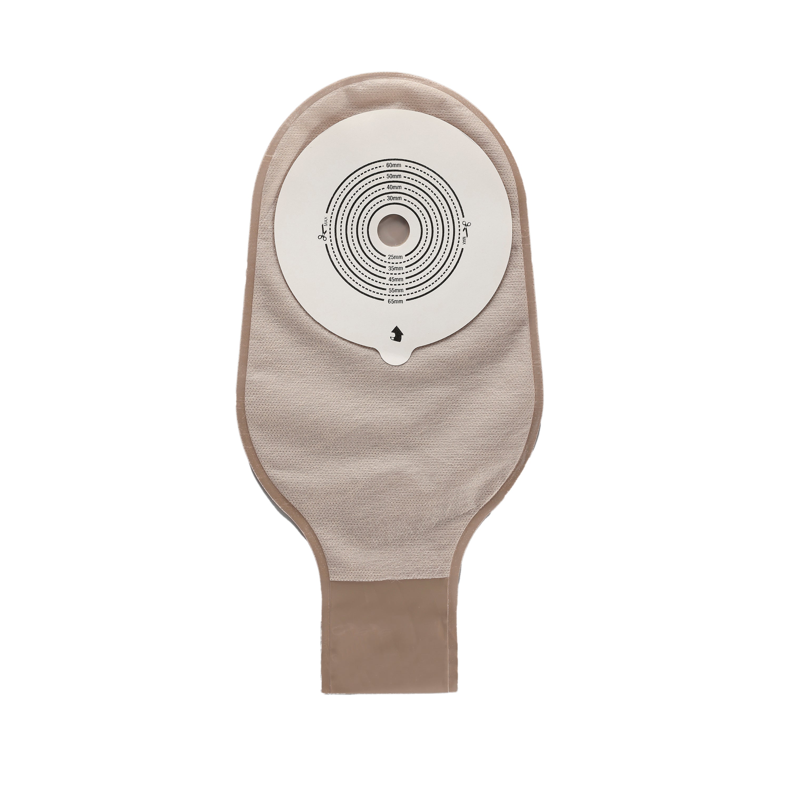 ONE PIECE CLIP CLOSURE OSTOMY BAG  10 PCS