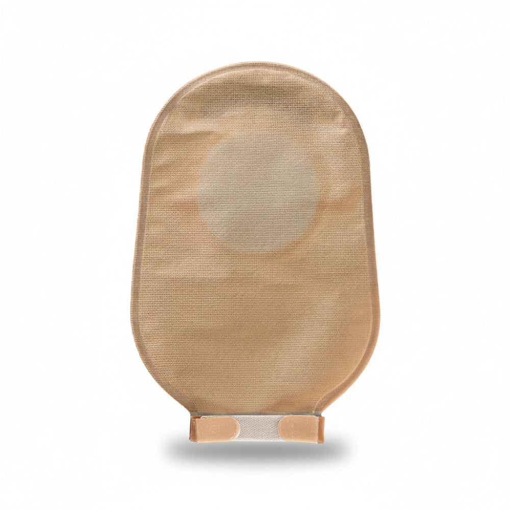 TWO PIECE DRAINABLE OSTOMY POUCH VELCRO 10 PCS