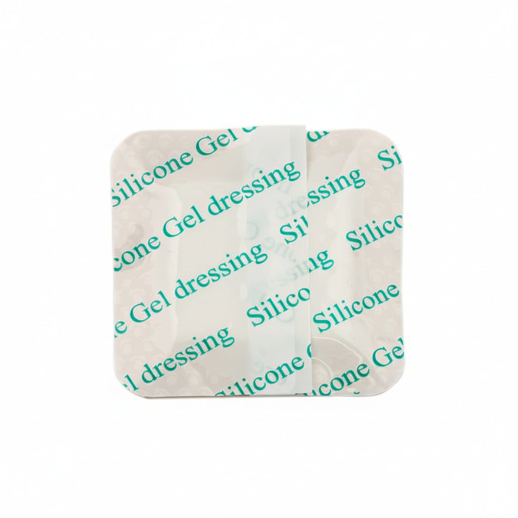 Silicone Foam Wound Dressing with Border, (10-Pack)