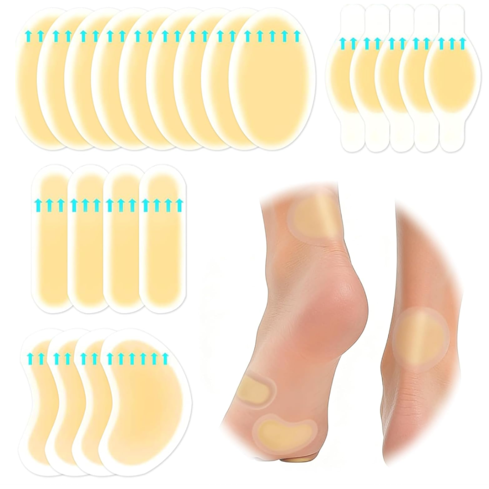 Hydrocolloid Wound Patches – Assorted 30 Pack