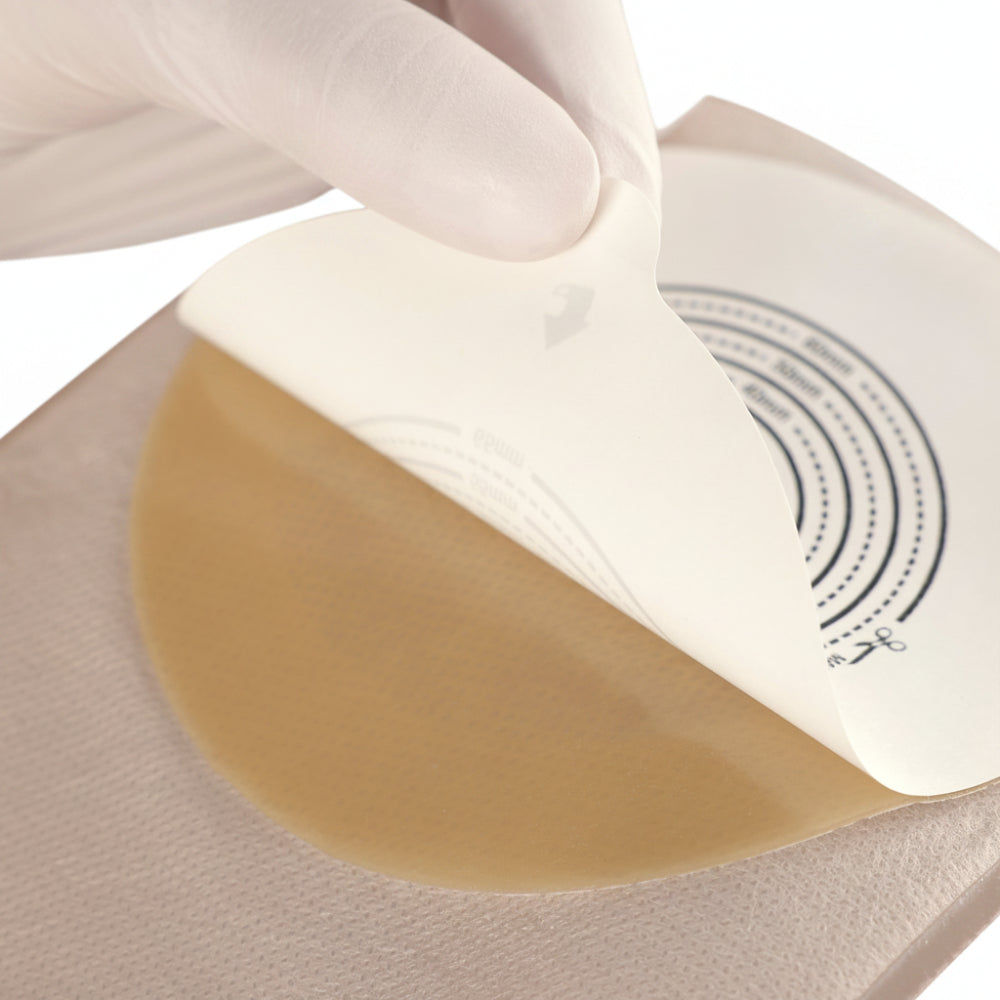 ONE PIECE CLIP CLOSURE OSTOMY BAG  10 PCS