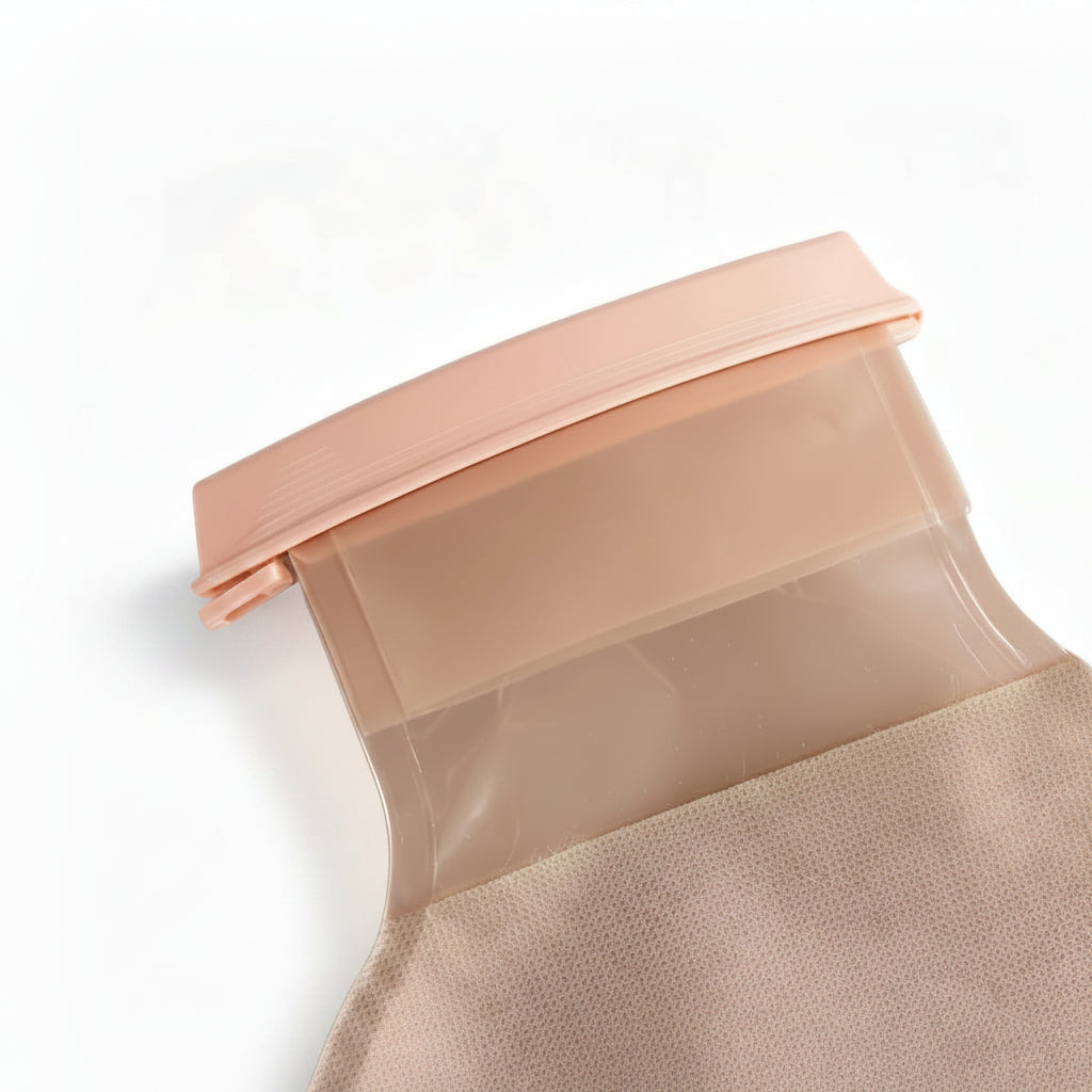 Ostomy Bag Clips,Leak-proof snap closure 10 PCS