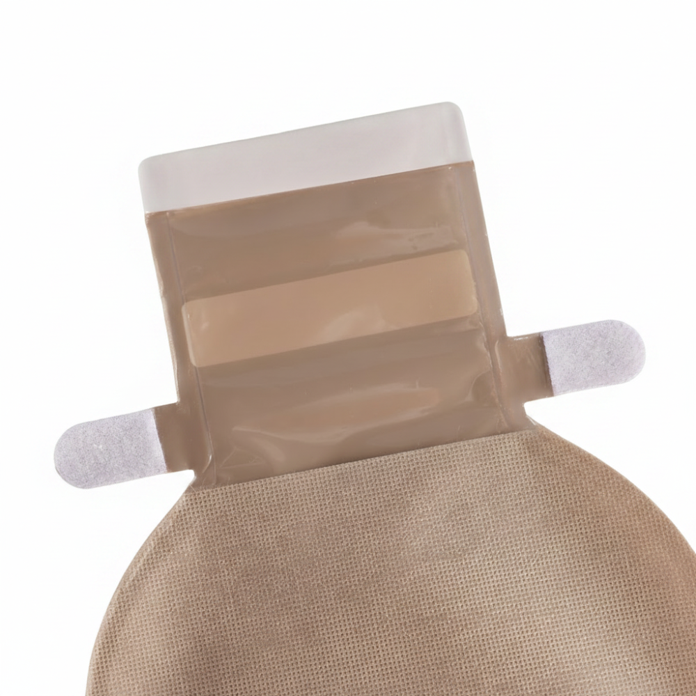 ONE PIECE DRAINABLE VELCRO POUCH 10 PCS