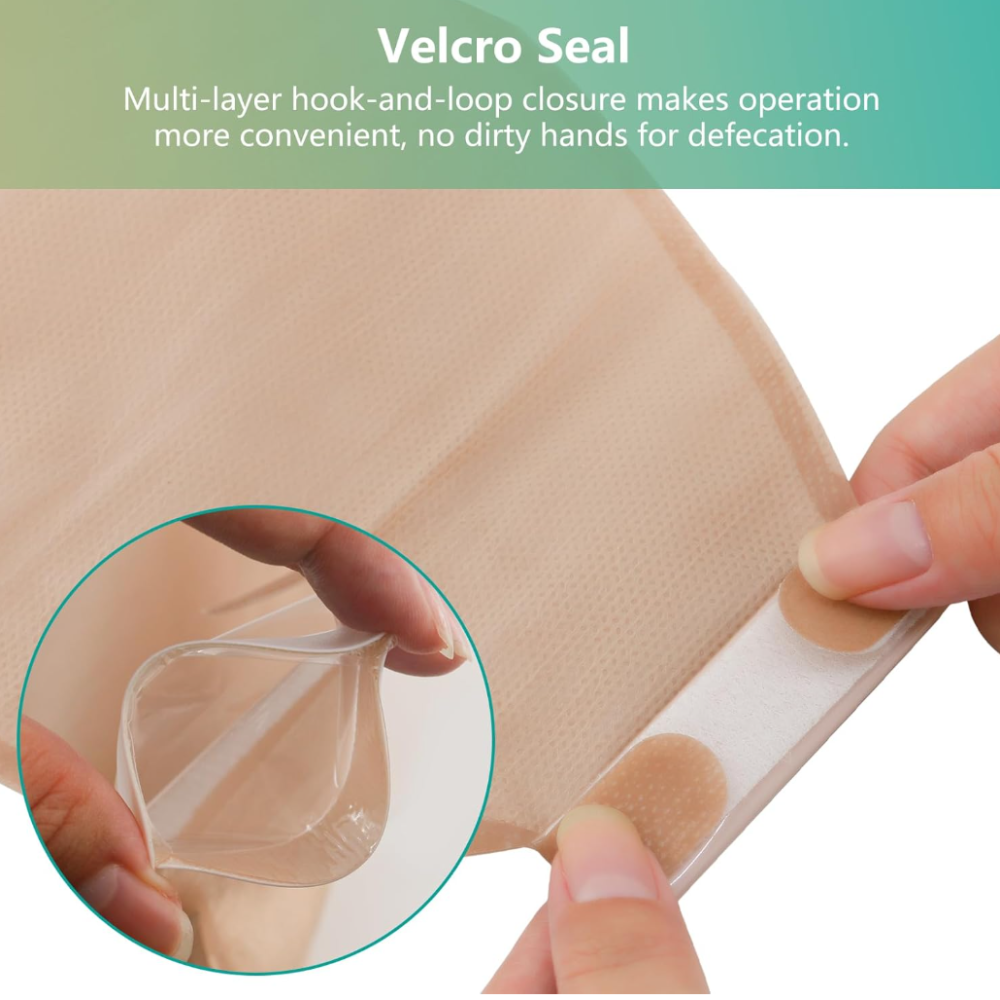 ONE PIECE DRAINABLE OSTOMY POUCH 10 PCS