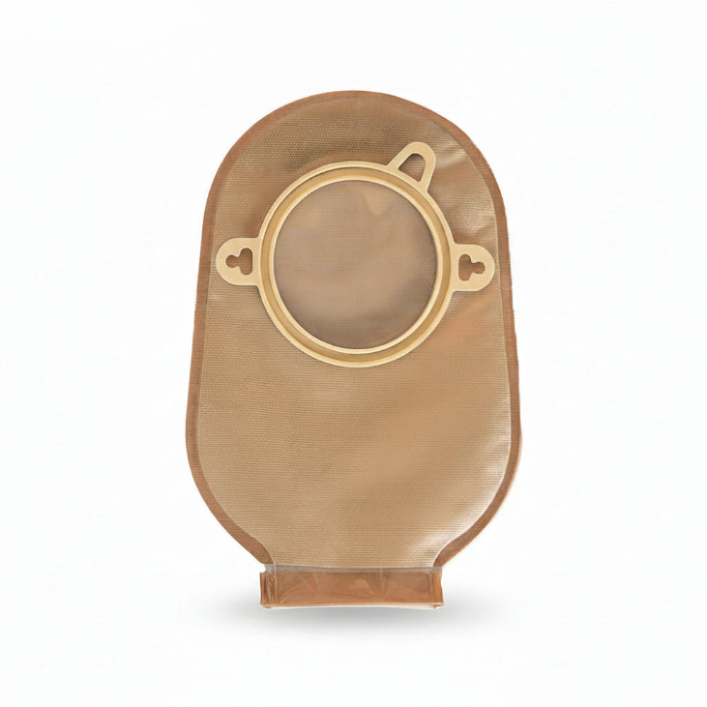 TWO PIECE DRAINABLE OSTOMY POUCH VELCRO 10 PCS