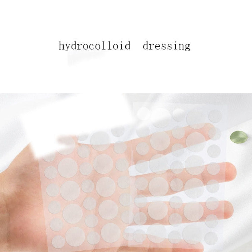 36 Count Clear Hydrocolloid Acne Patches.